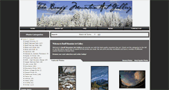 Desktop Screenshot of banffmountainart.com